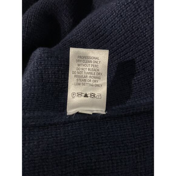 Monse Bold Midnight Ric Rac Sleeve Sweater Size S - Picture 6 of 6